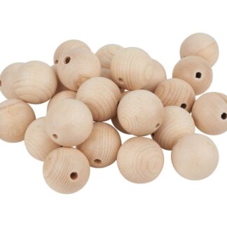 VBS Holzkugeln durchgebohrt "Ø 50 mm" - 25 Stück*