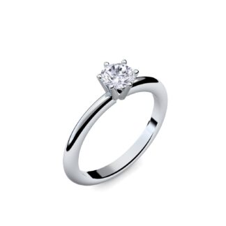 Verlobungsringe Silber Gravur (PREMIUM Geschenkbox), Verlobungsring 925 Zirkonia unter 100 €, Geschenke Valentinstag für Frauen, Damen, Freundin Sie*