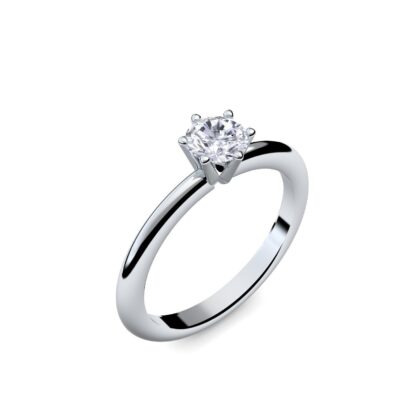 Verlobungsringe Silber Gravur (PREMIUM Geschenkbox), Verlobungsring 925 Zirkonia unter 100 €, Geschenke Valentinstag für Frauen, Damen, Freundin Sie*