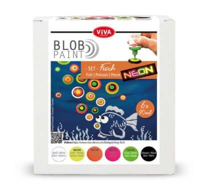 Viva Decor Blob Paint Farb-Set "Fisch"*