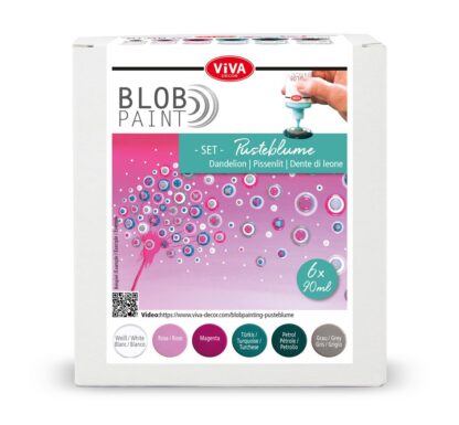 Viva Decor Blob Paint Farb-Set "Pusteblume"*