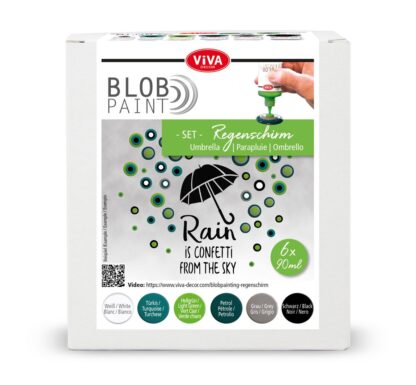 Viva Decor Blob Paint Farb-Set "Regenschirm"*