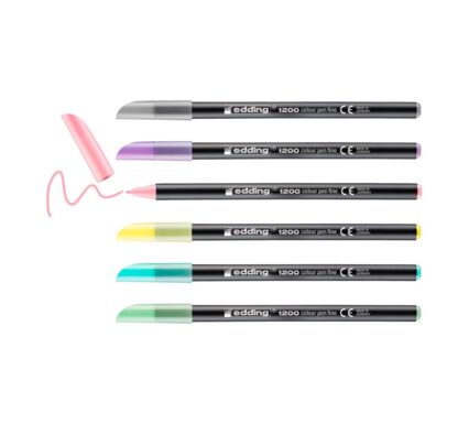 edding 1200 Colour Pen Fine Pastell, 6er-Set*