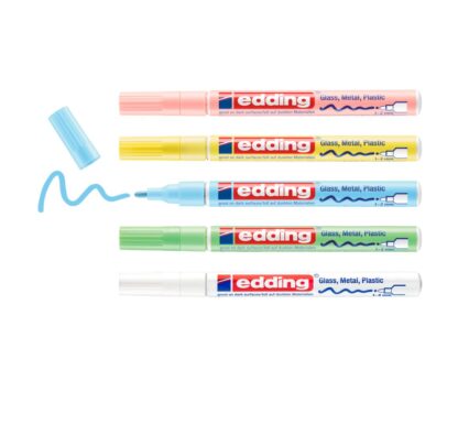 edding 751 Glanzlack-Marker Pastell, 5er-Set*