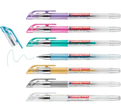edding Gelroller 2185 metallic, 7er-Set*