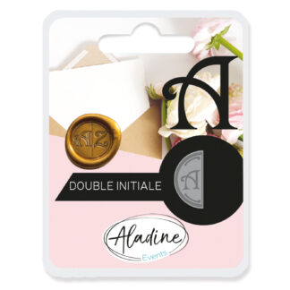 efco Siegelwachs Initialien doppelseitig A*