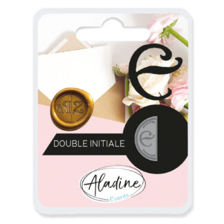 efco Siegelwachs Initialien doppelseitig E*