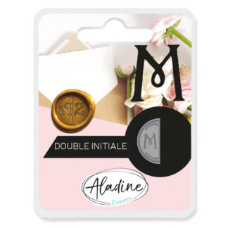 efco Siegelwachs Initialien doppelseitig M*