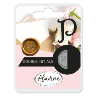 efco Siegelwachs Initialien doppelseitig P*