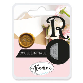 efco Siegelwachs Initialien doppelseitig R*