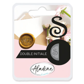 efco Siegelwachs Initialien doppelseitig S*