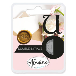 efco Siegelwachs Initialien doppelseitig U*