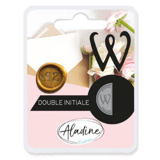 efco Siegelwachs Initialien doppelseitig W*