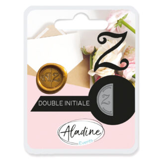 efco Siegelwachs Initialien doppelseitig Z*