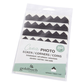 goldbuch Fotoecken Crea Schwarz*