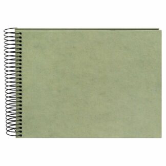 goldbuch Spiralalbum smoke green 24x17cm 40 schwarze Seiten*