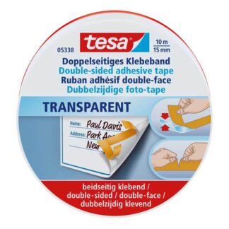tesa Doppelseitiges Klebeband 15mm 10m*