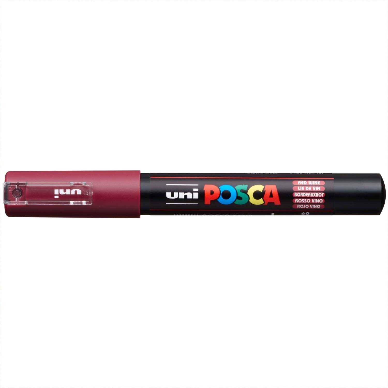 uni POSCA-Marker PC-1MC 0,7-1mm Bordeauxrot*