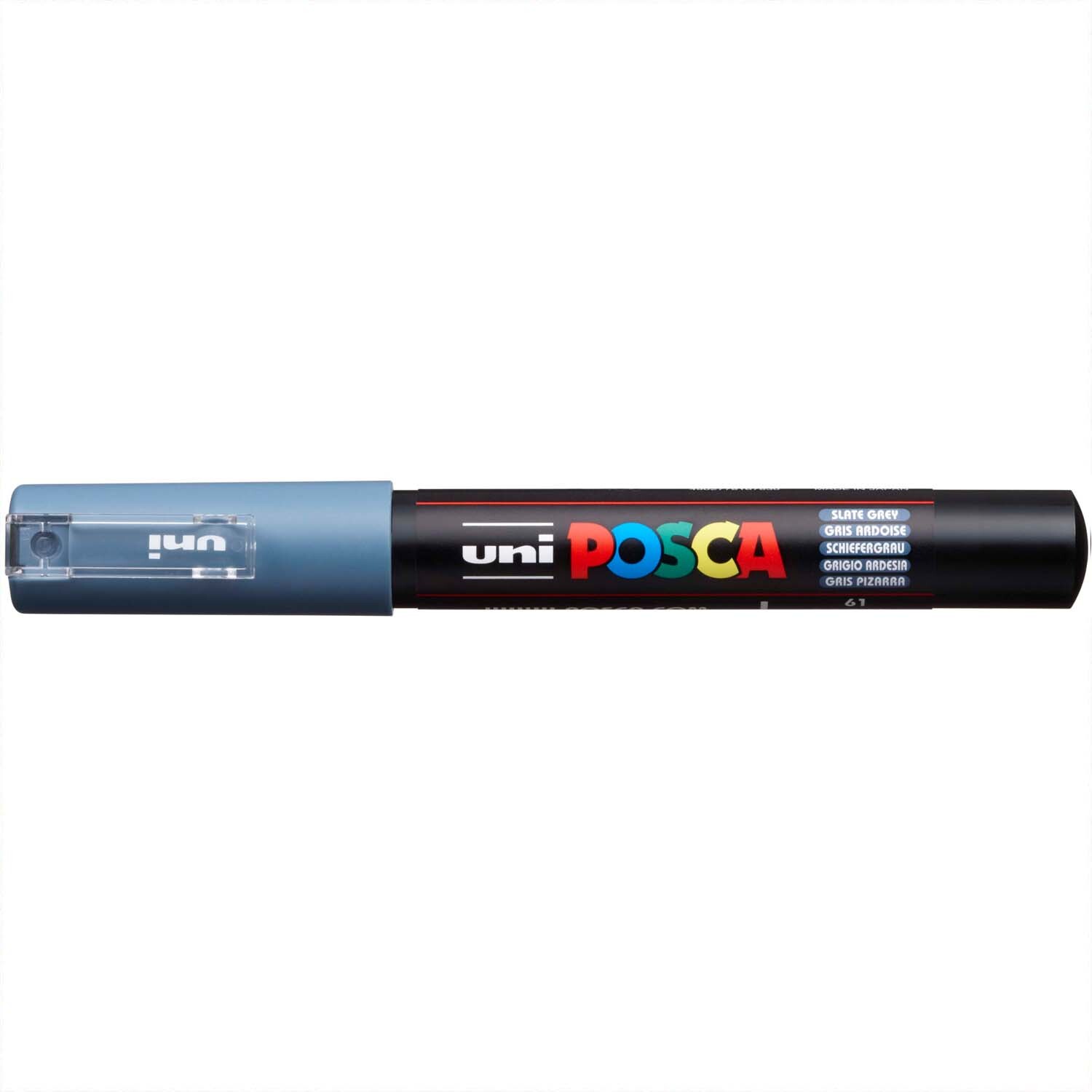 uni POSCA-Marker PC-1MC 0,7-1mm Schiefergrau*