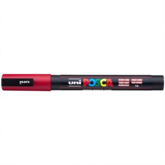 uni POSCA-Marker PC-3M 0,9-1,3mm Dunkelrot*